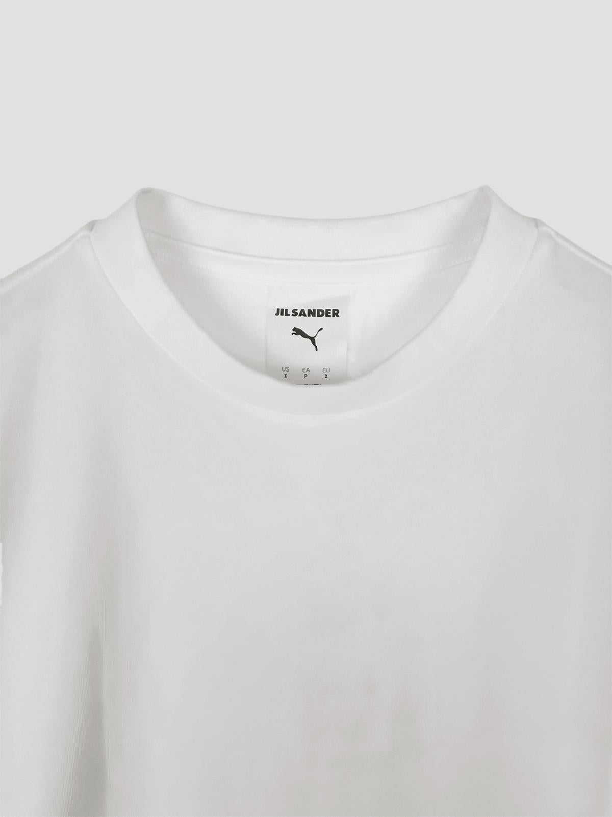 PUMA x Jil Sander long-sleeve T-shirt in white