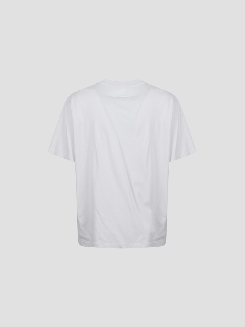 Draped cotton-jersey top