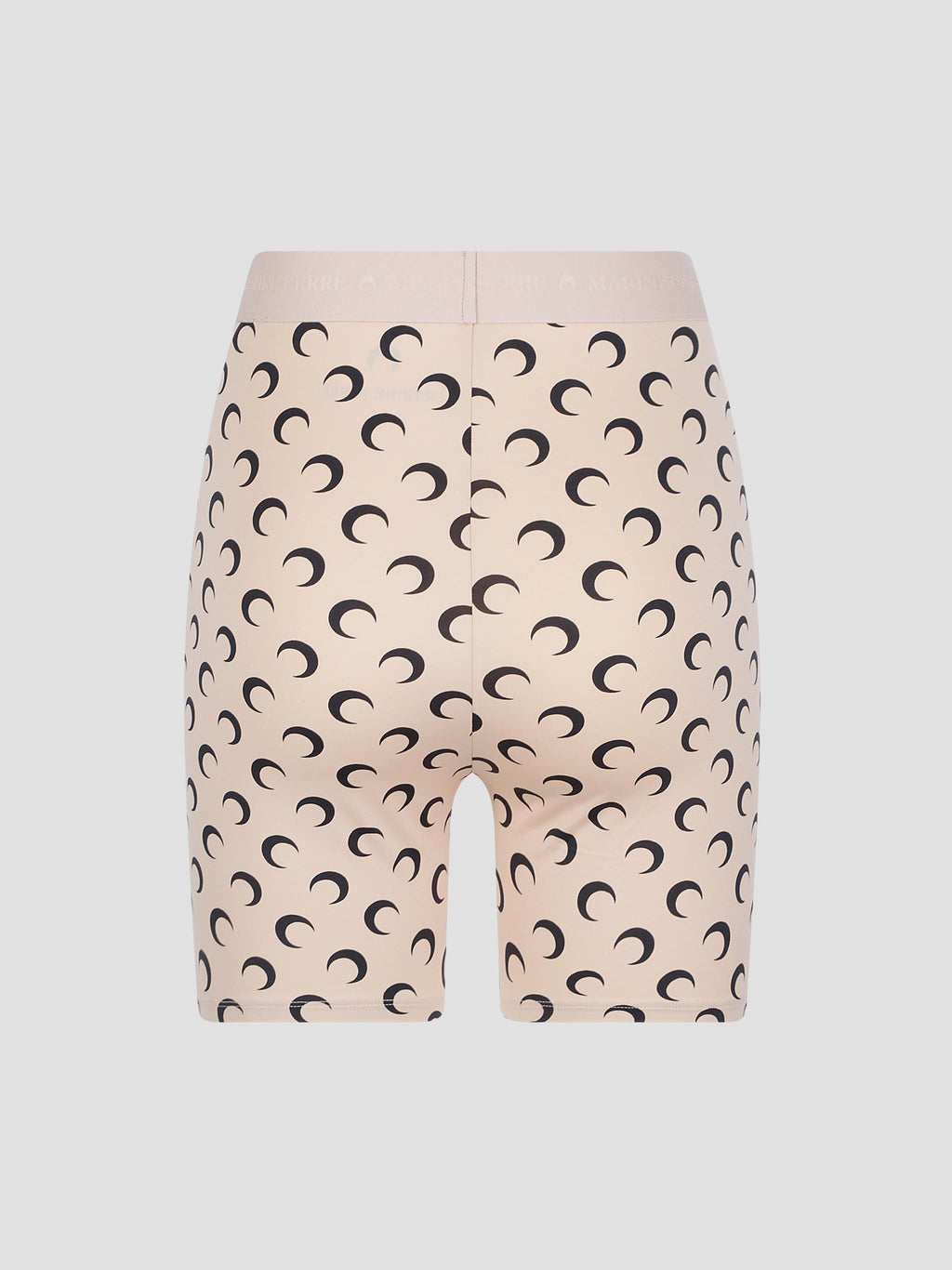 Moon printed biker shorts
