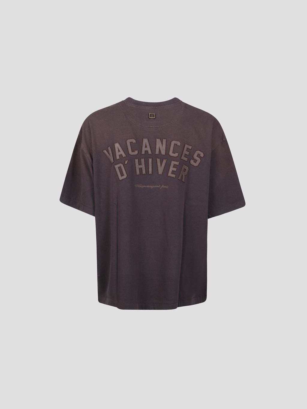 Washed logo cotton t-shirt
