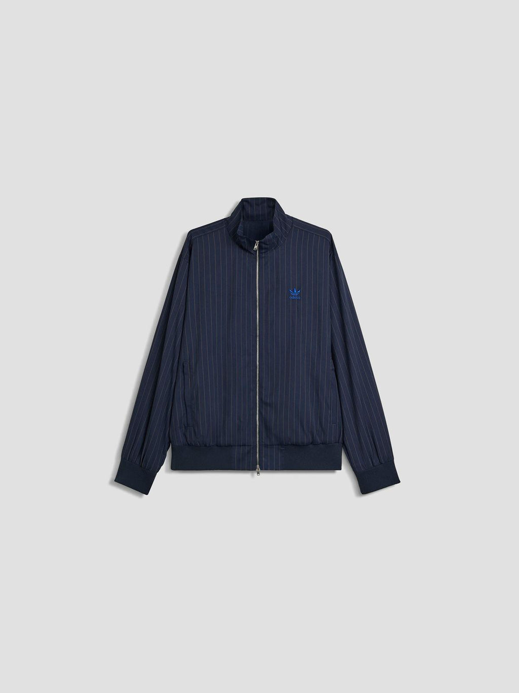 Wales bonner pinstripe track jacket navy