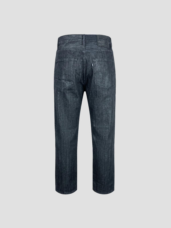 Blue tab marker loose jeans black one wash