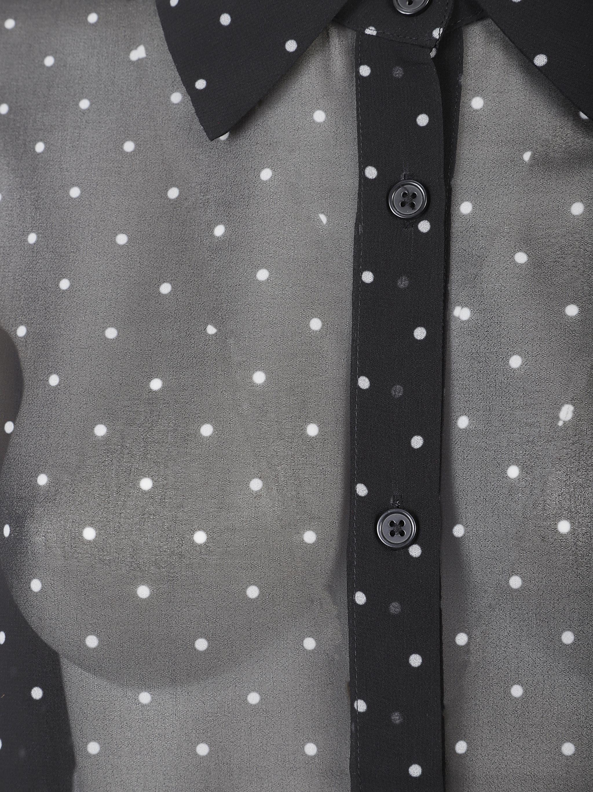 Peri polka dot shirt