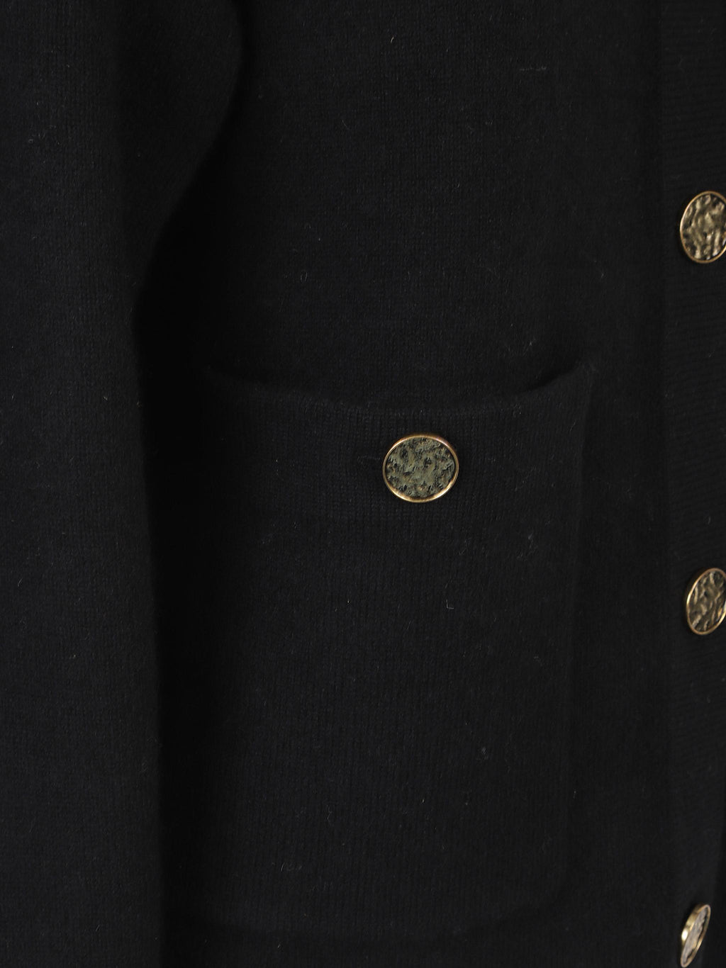 Hammered button cardigan