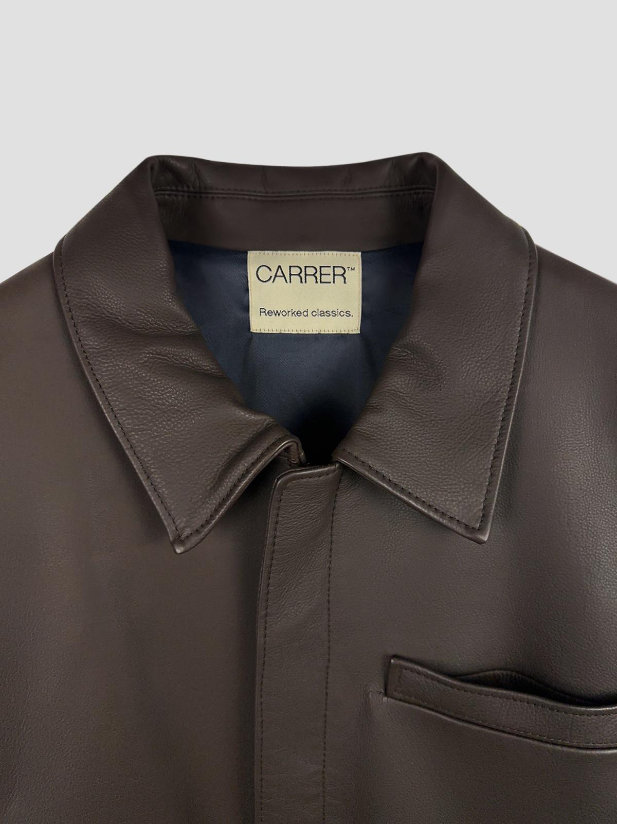Coda leather jacket