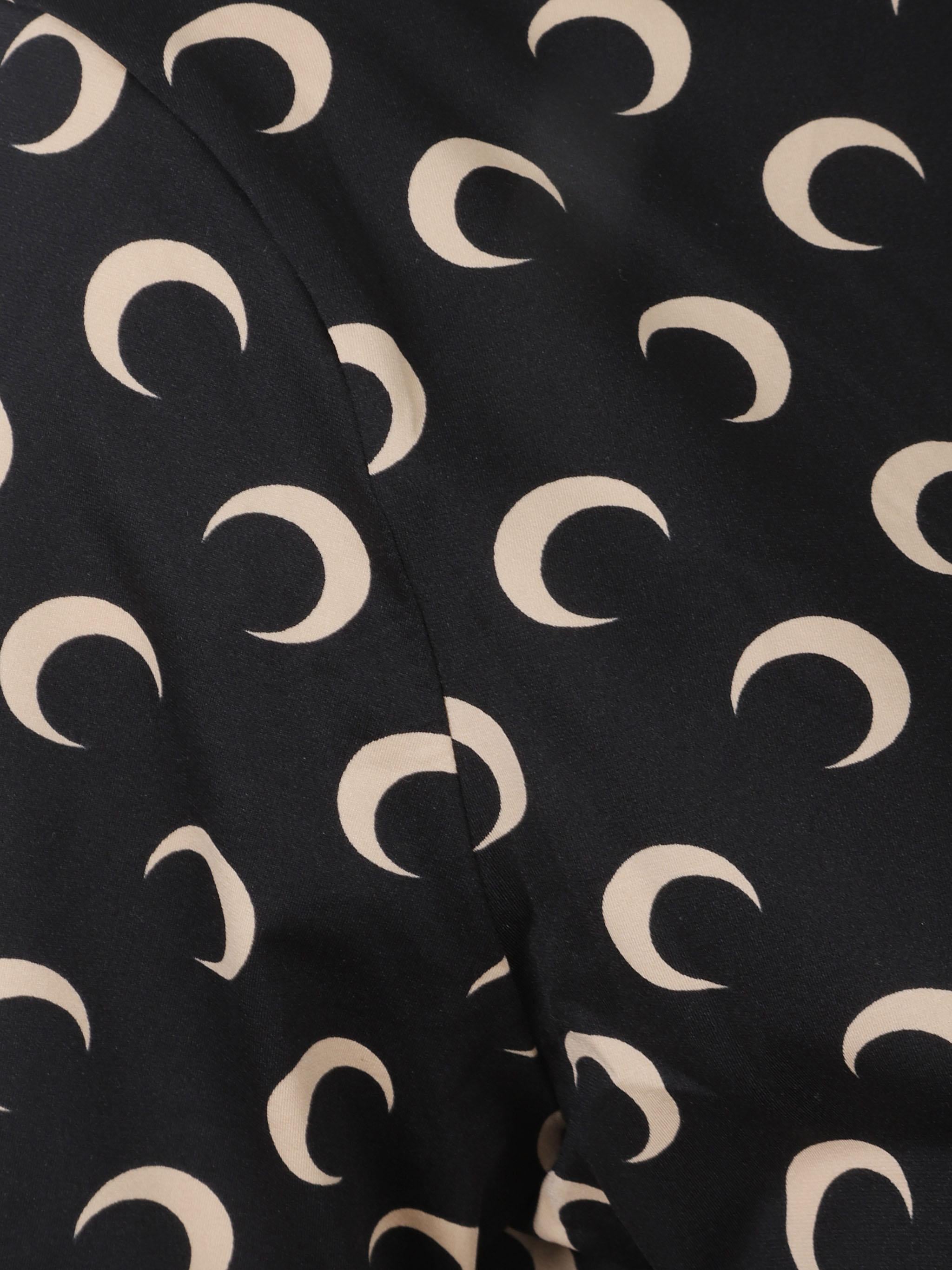 Moon printed crewneck top
