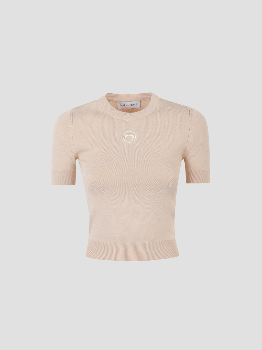 Moon logo knit sweater