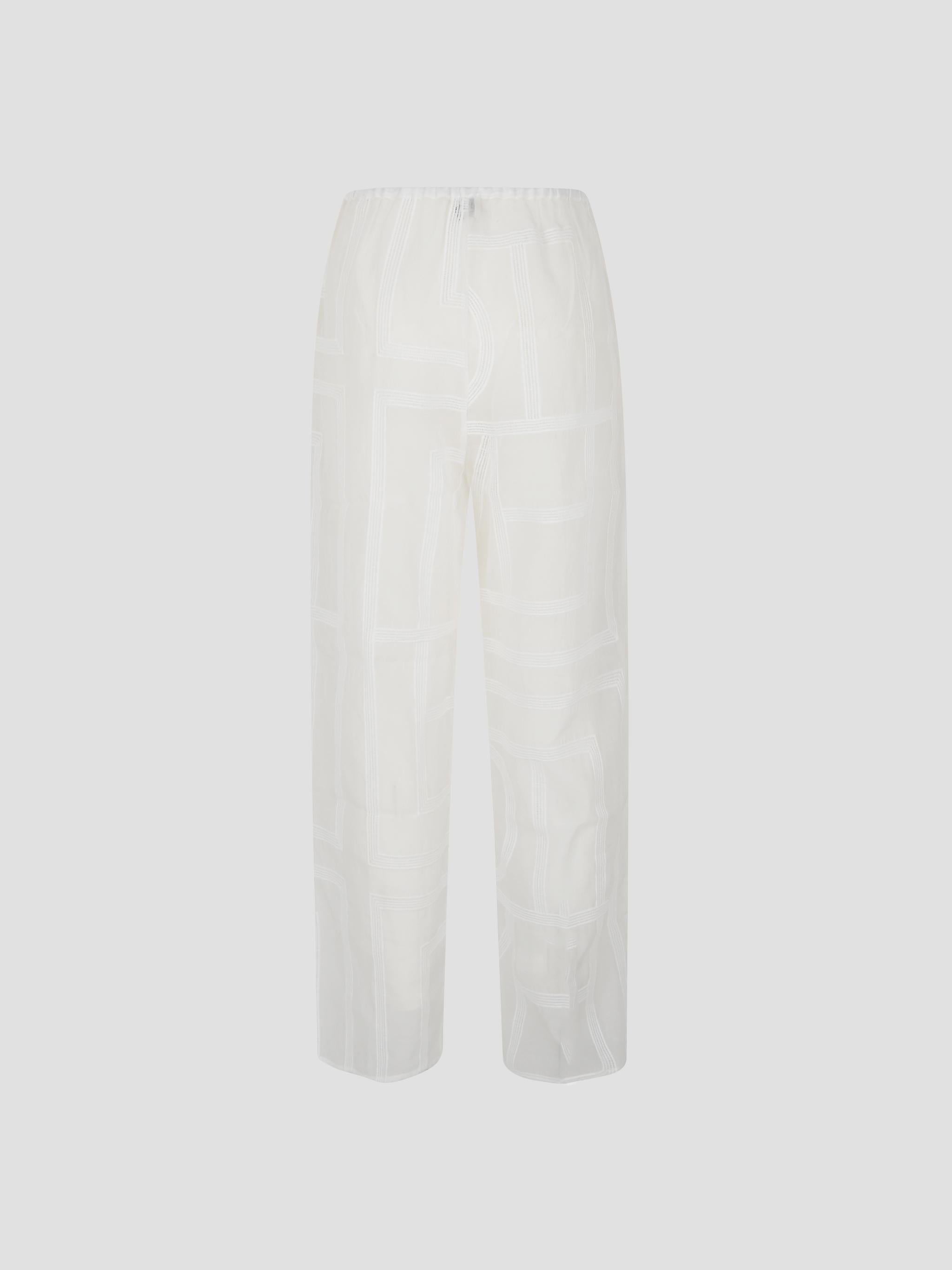 Monogram crochet pj bottoms