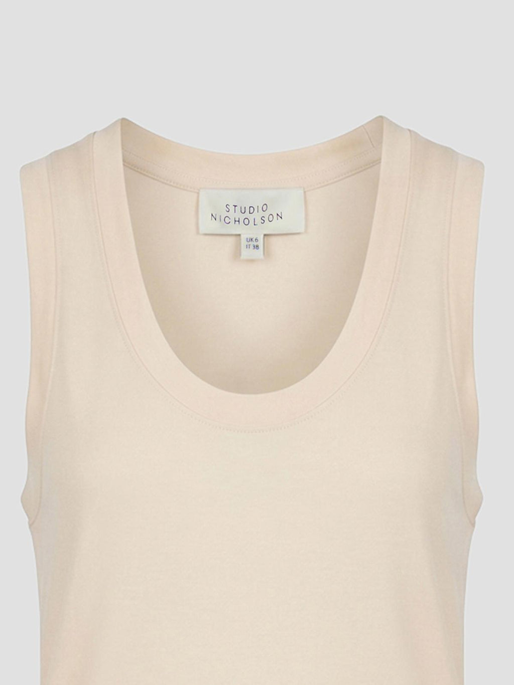 Scoop neck vest