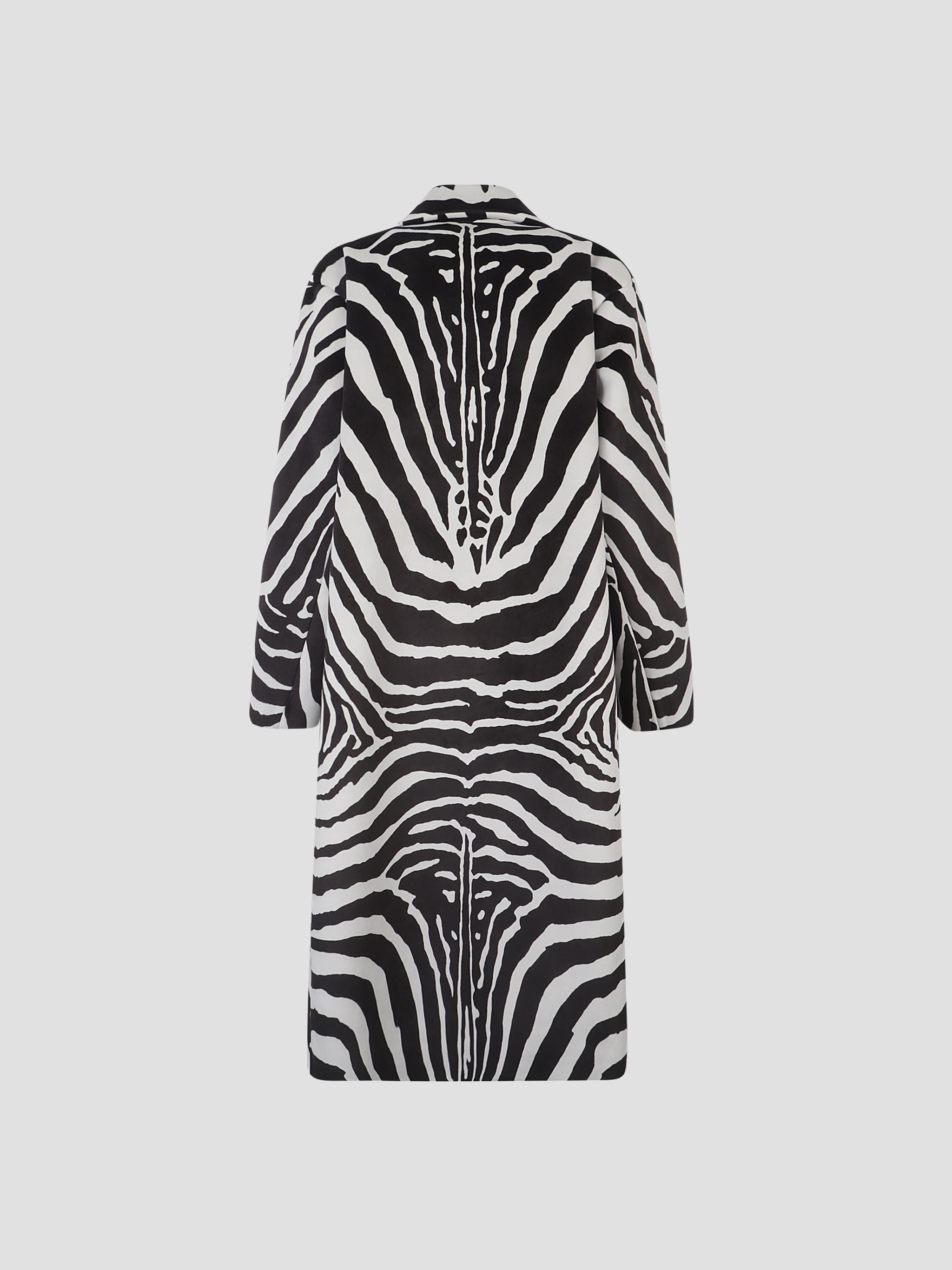 Sculptured oversized coat