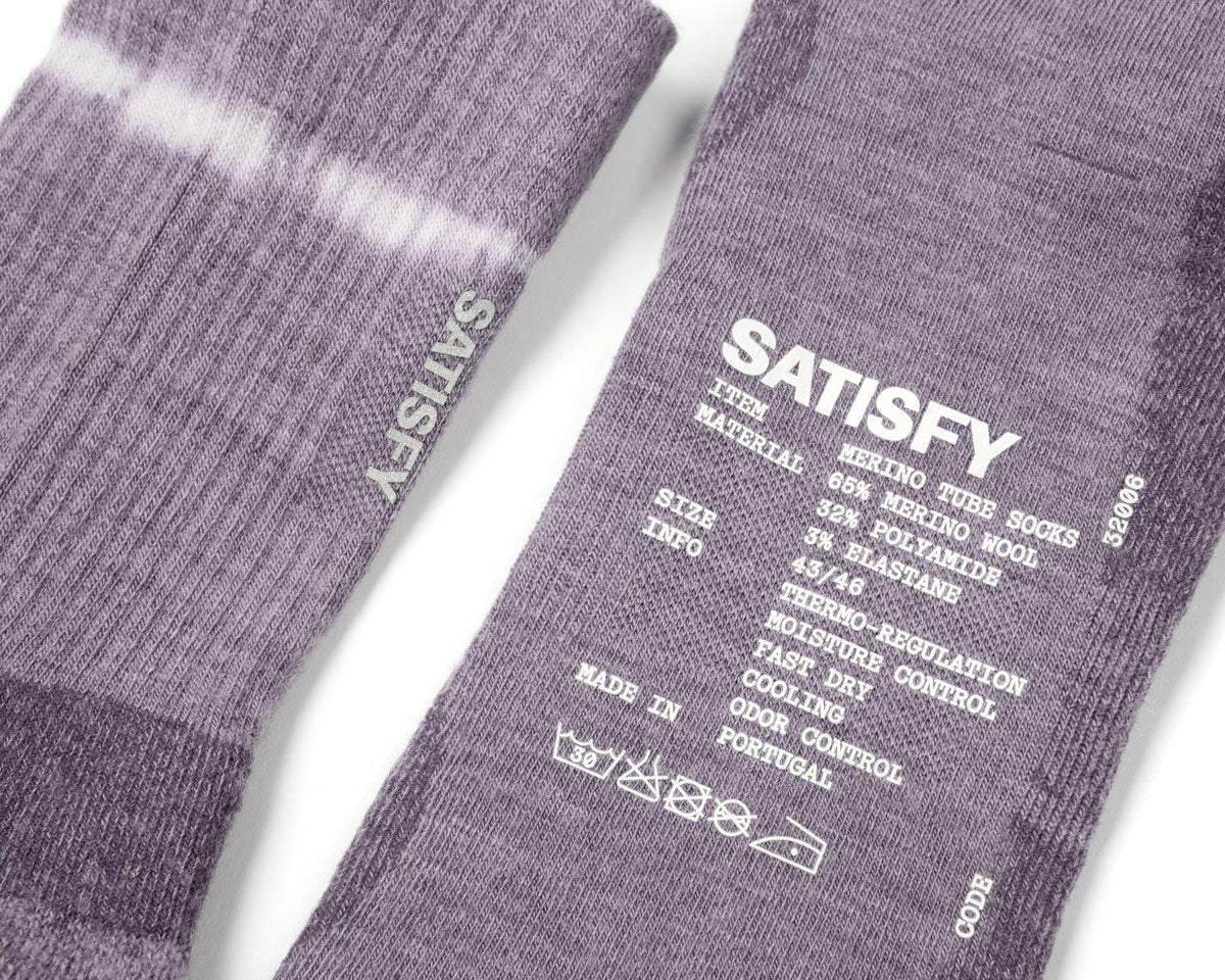 Merino nylon tube socks