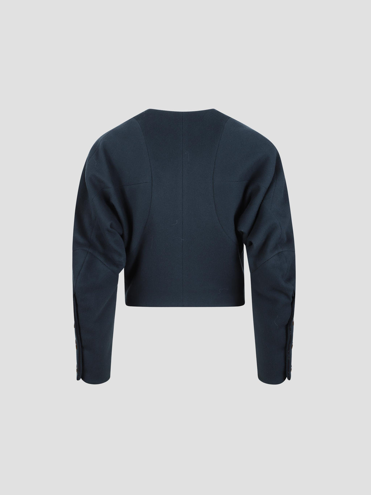 Pourpoint wool-cashmere jacket
