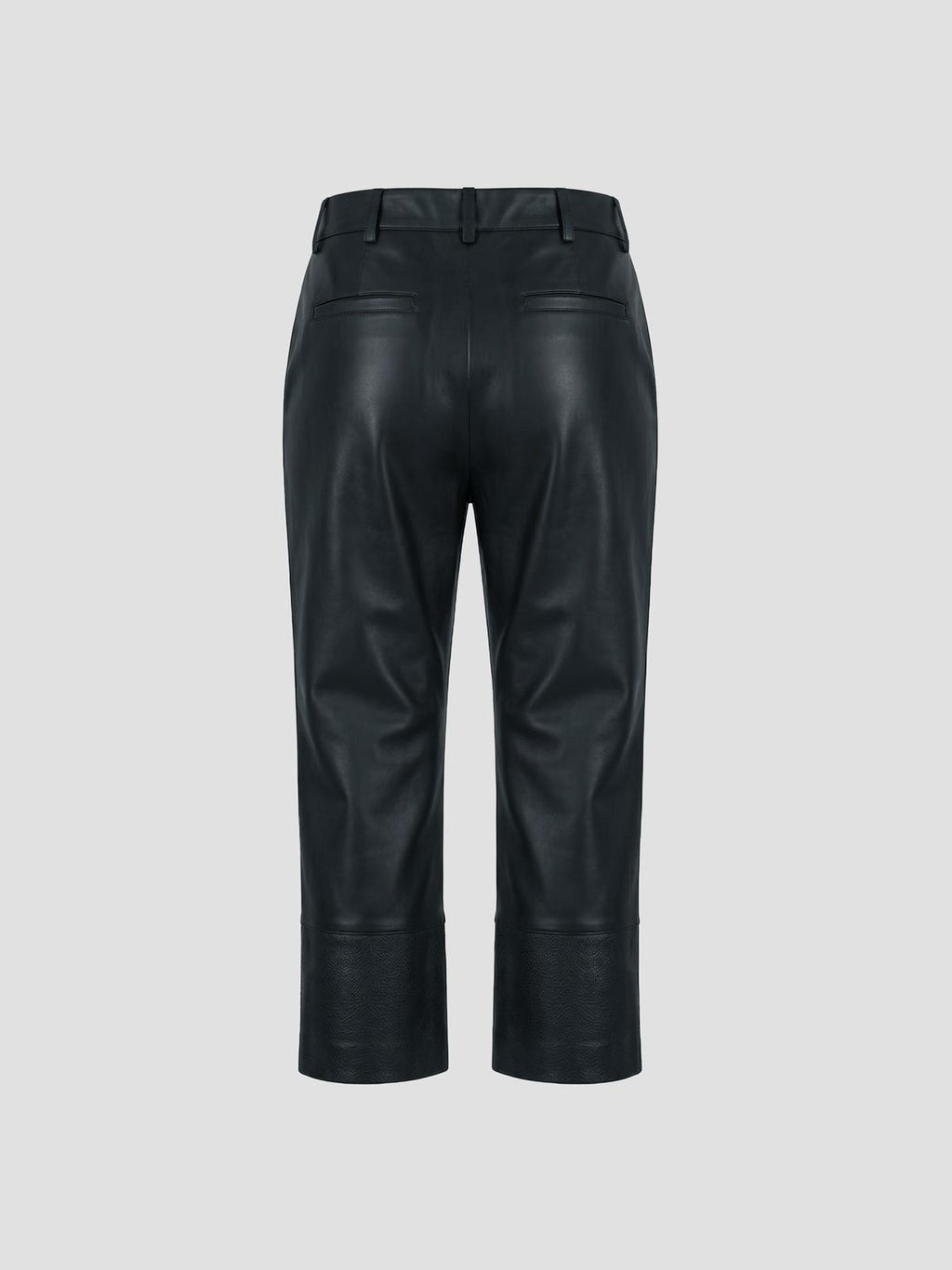Lior leather capri pants