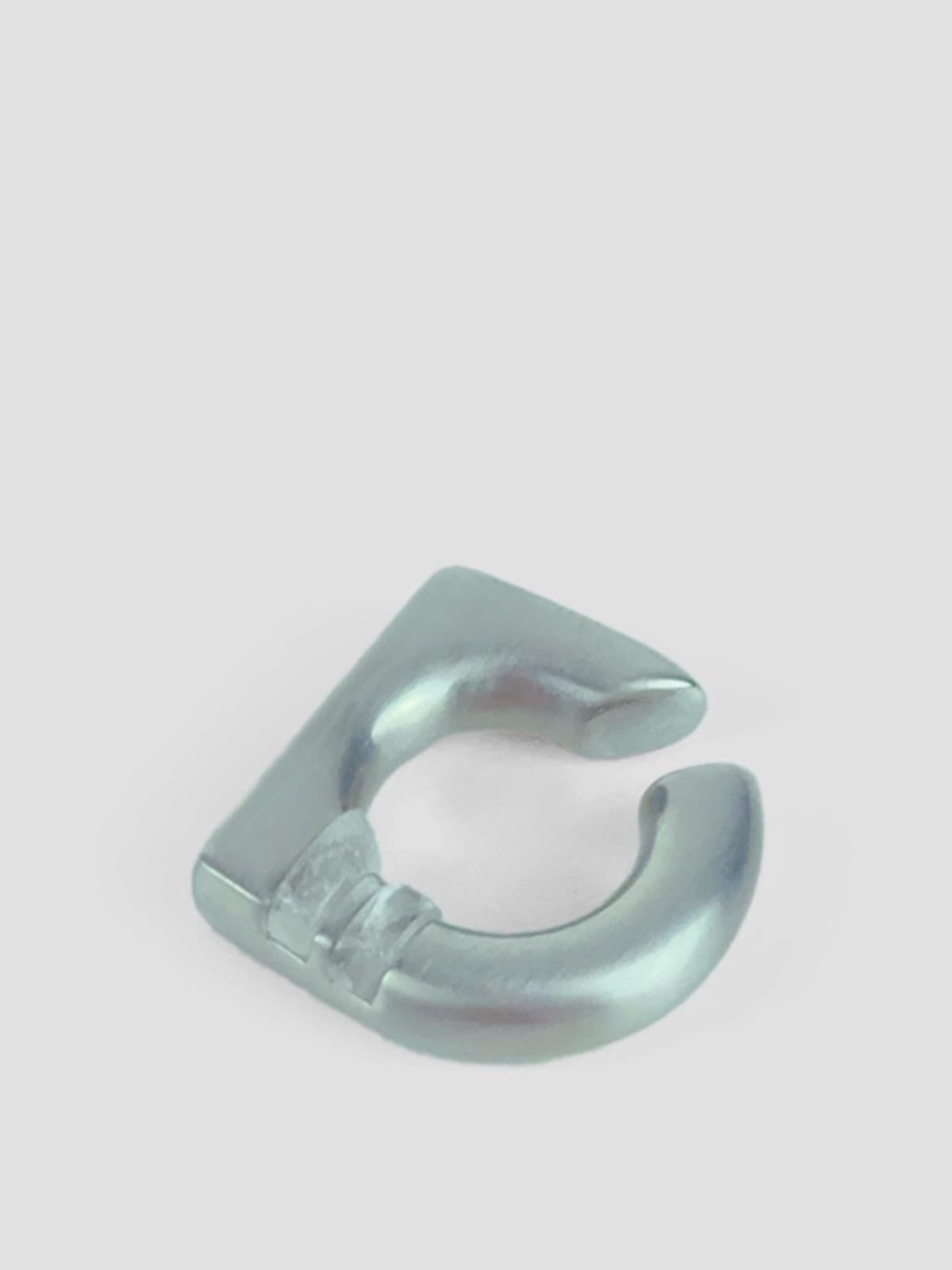 Crystal prong ear cuff
