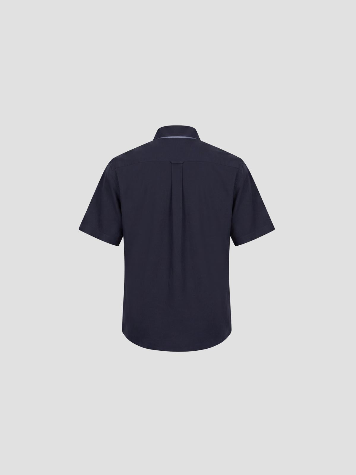 Rny_dot button b.d. shirt s/s