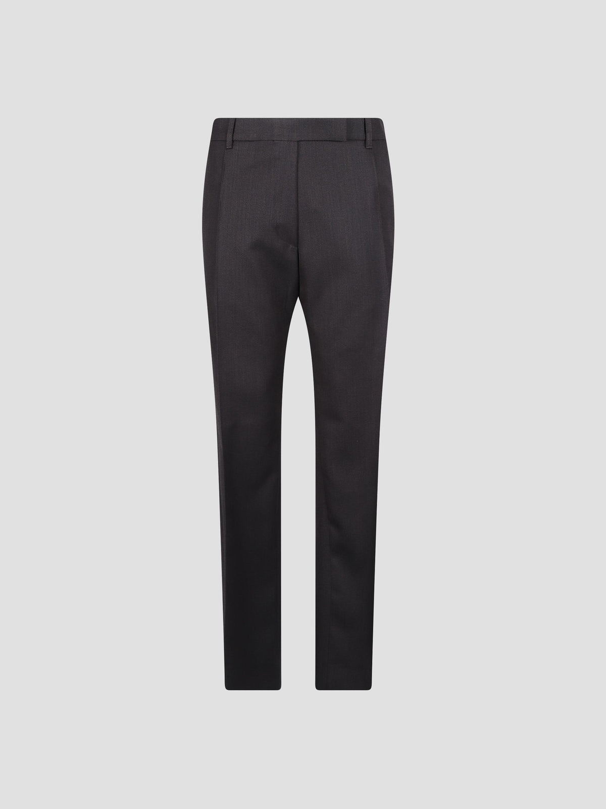 Quarte pin-tuck wool trousers
