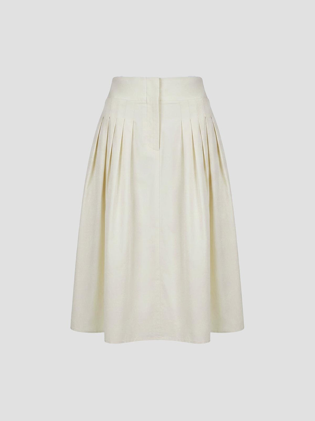 Studio Nicholson Gathered skirt in white