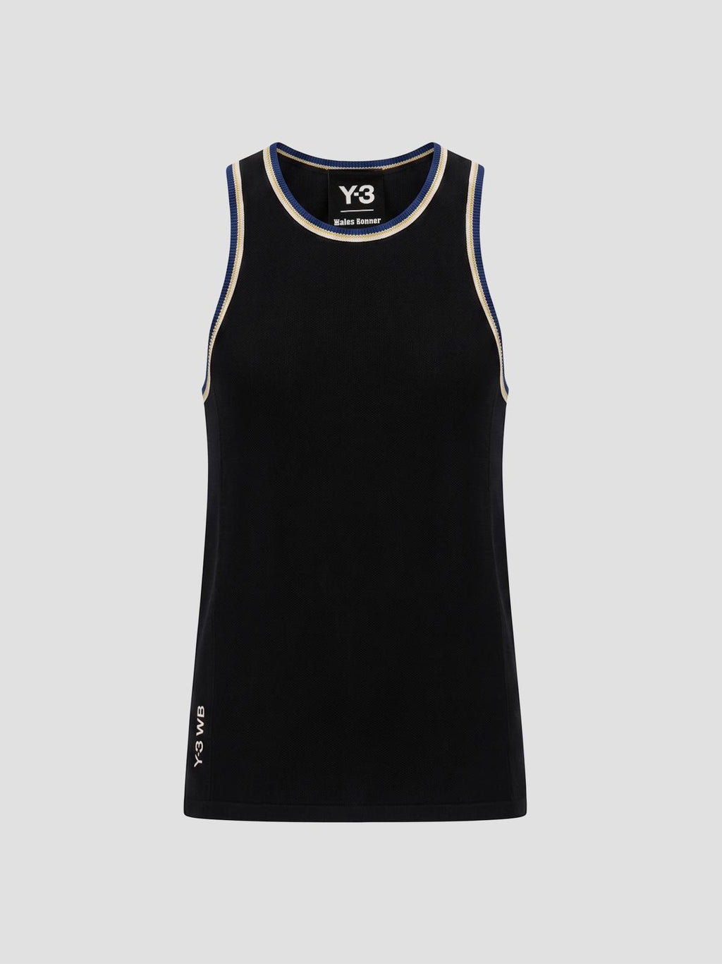 adidas x Wales Bonner Wb y-3 knit tank in black