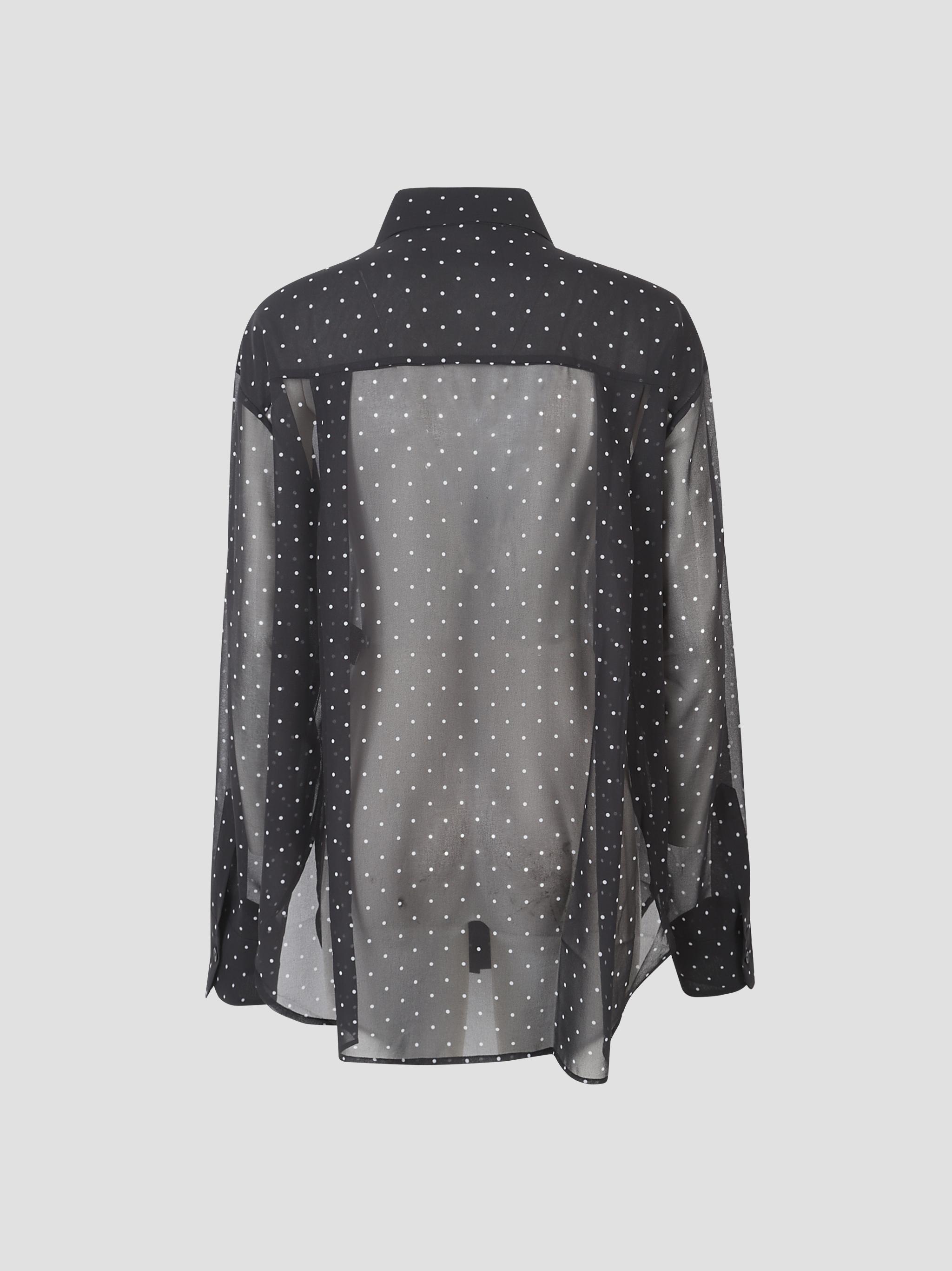 Peri polka dot shirt