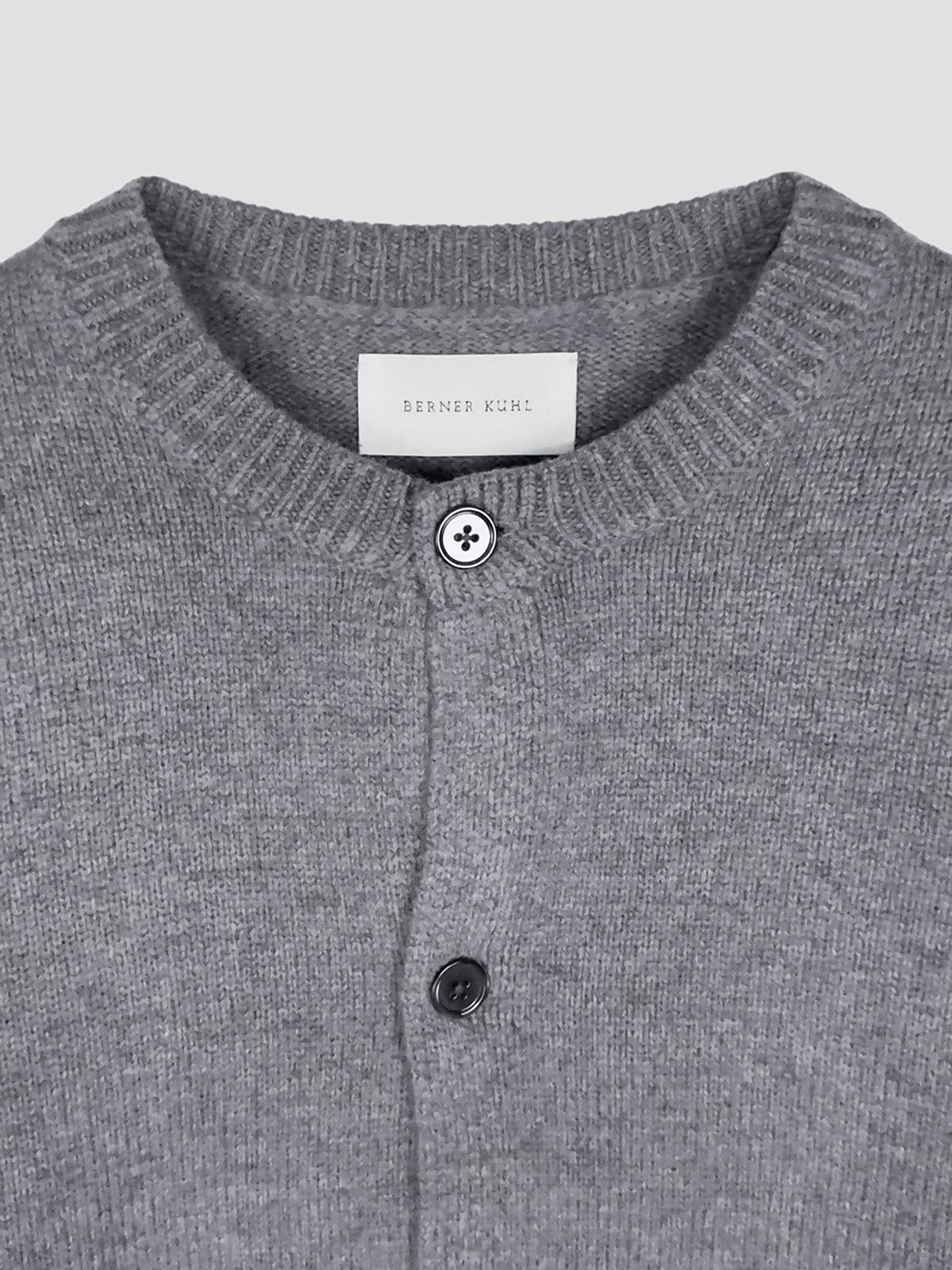 Cardigan boiled wool
