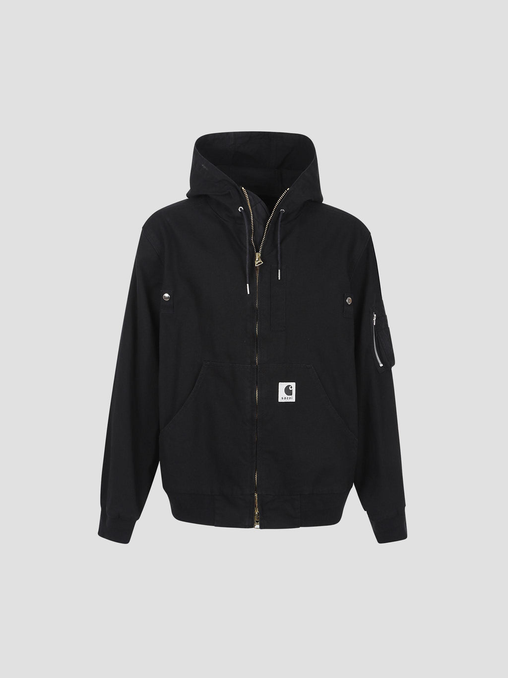 Carhartt wip washed duck hooded blouson