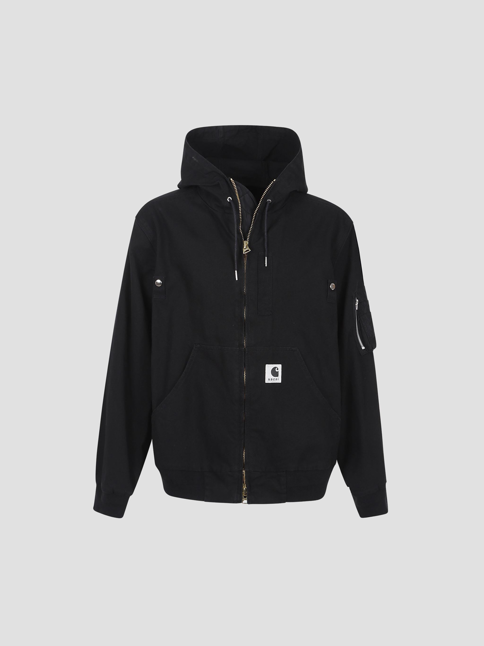 Carhartt wip washed duck hooded blouson