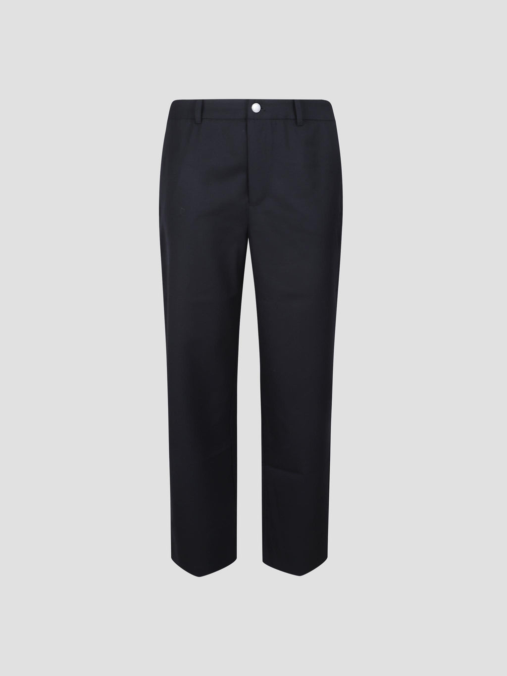 Bond zip-hem wool trousers