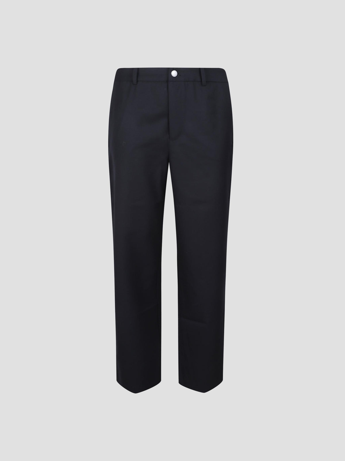 Bond zip-hem wool trousers