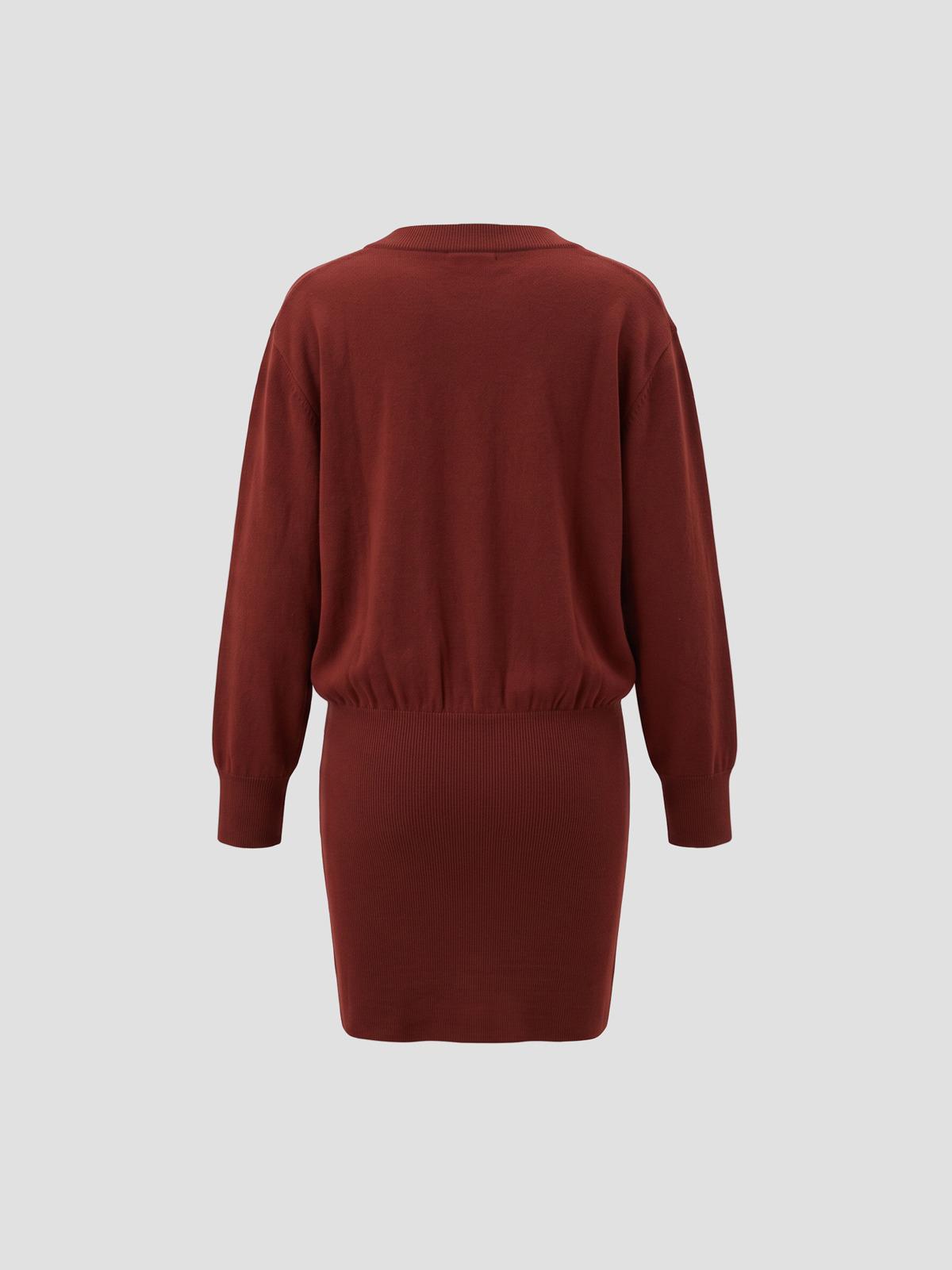 November - v-neck dress