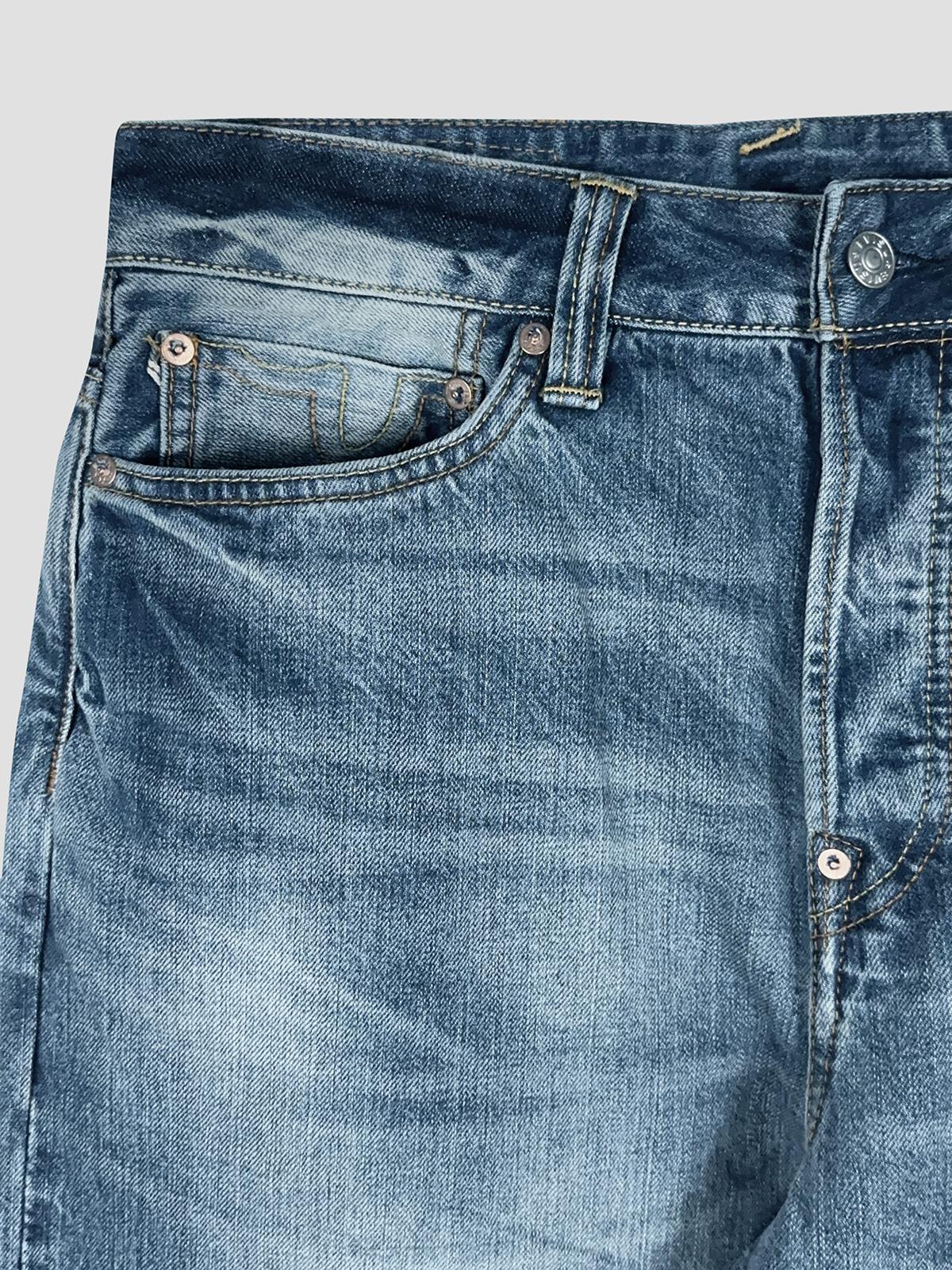 Ht, ecru daicock printed jeans white