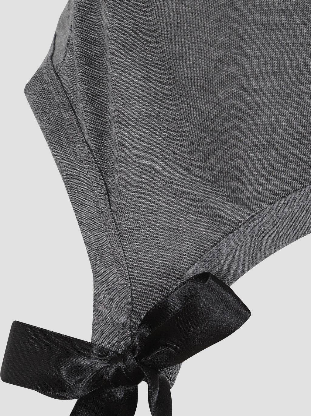 Easy short sleeve t-shirt w/ bow tails