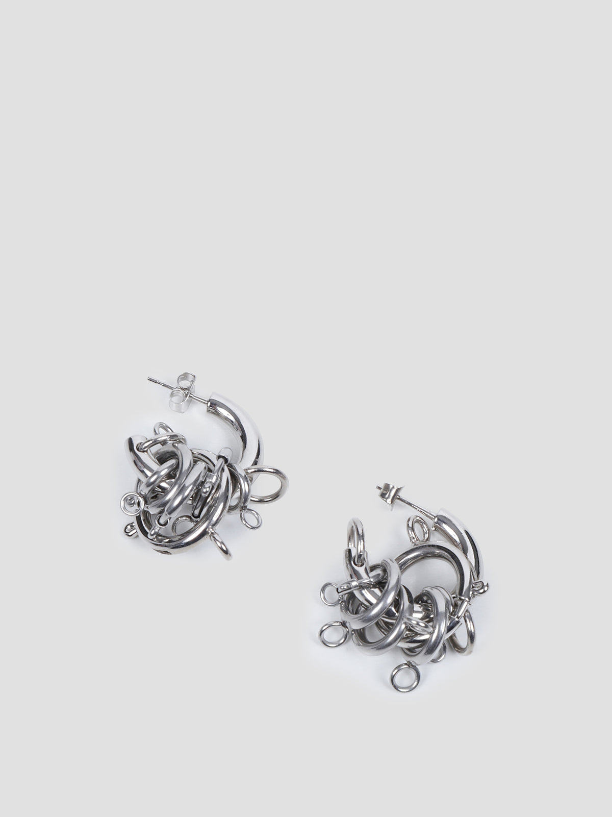 Jay spring-ring earrings