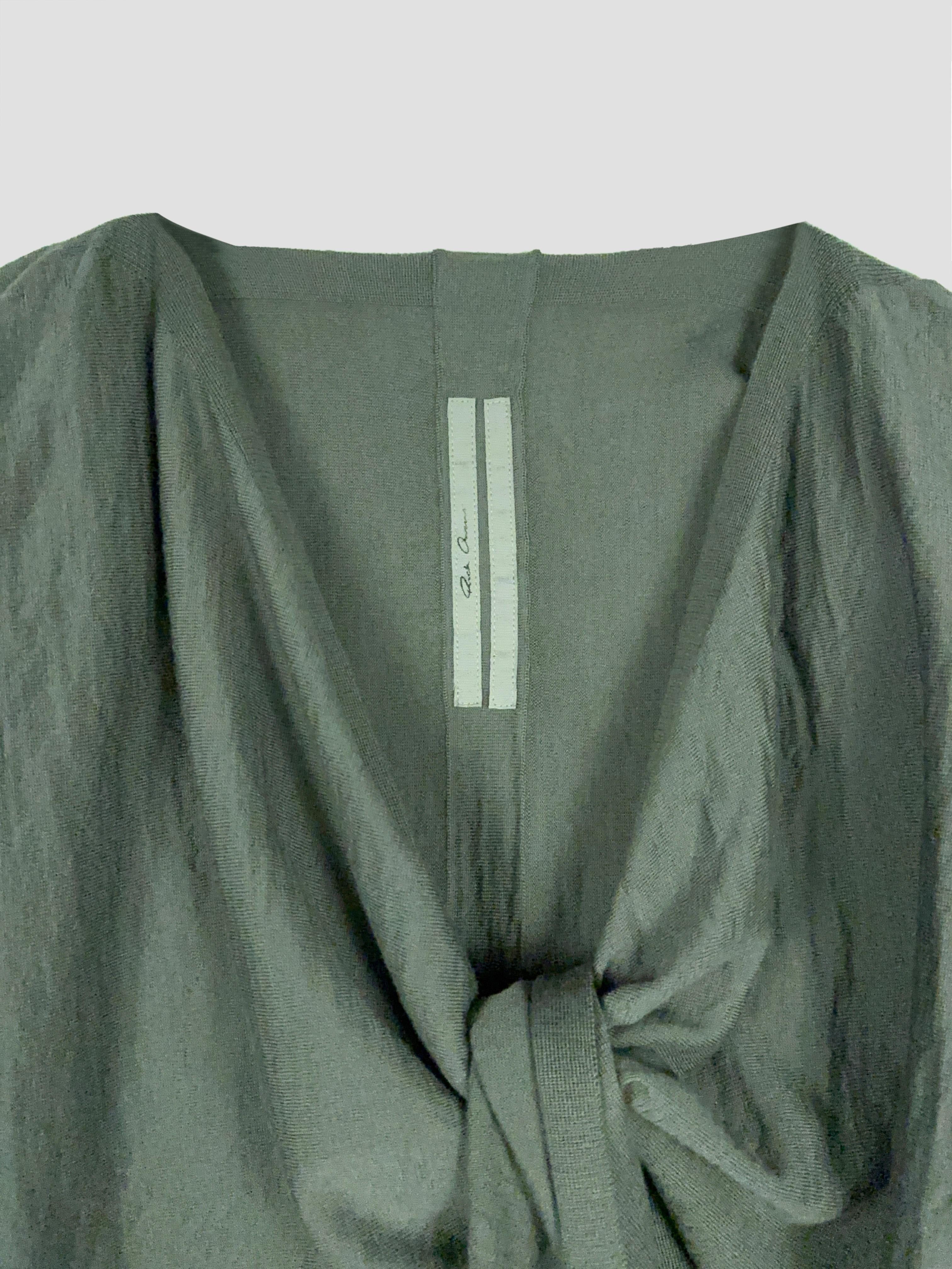 Crop wrap cardigan