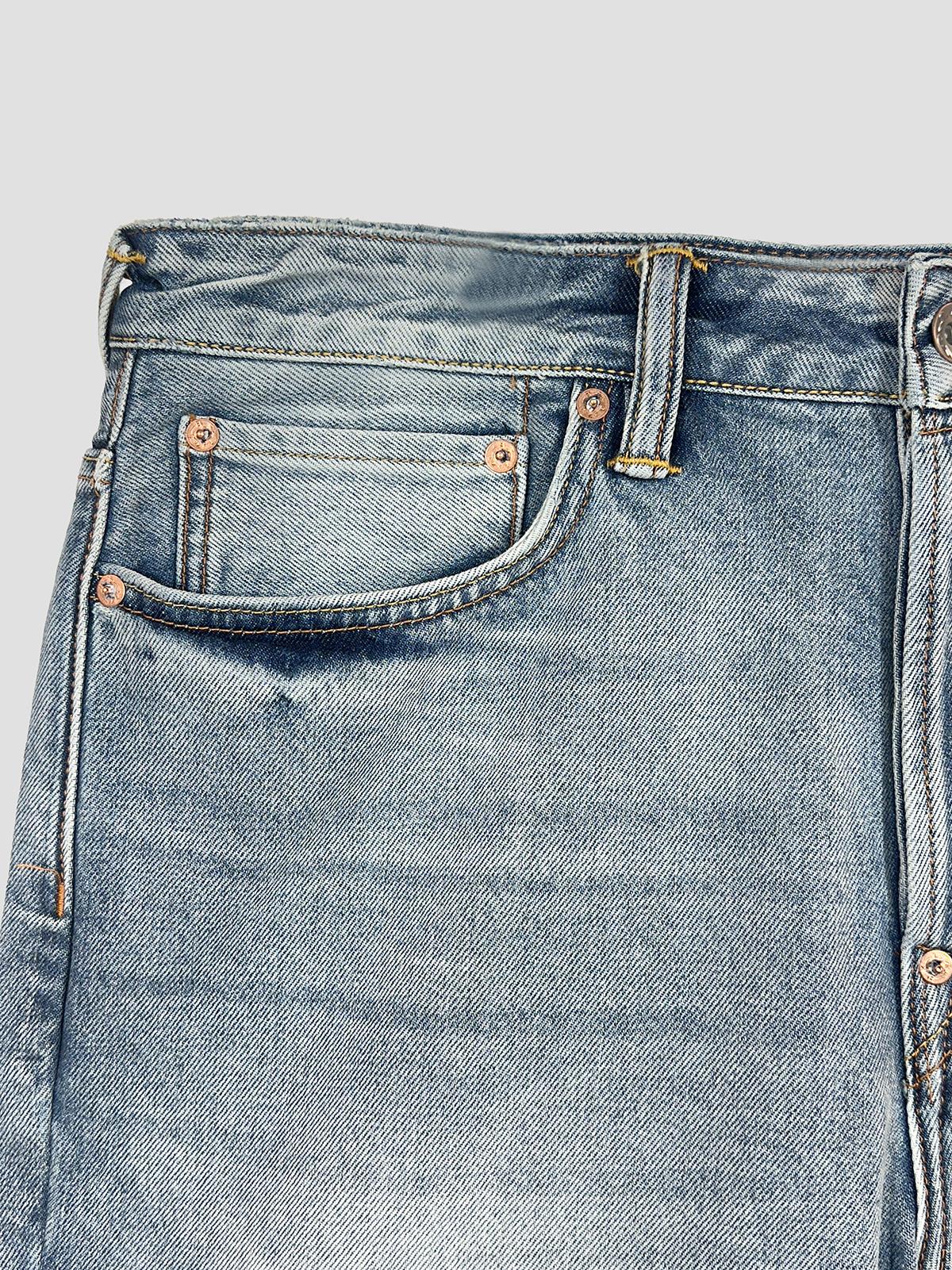 Ht daicock printed denim shorts