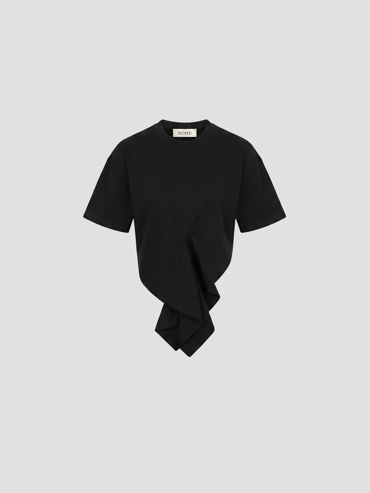 Draped t-shirt