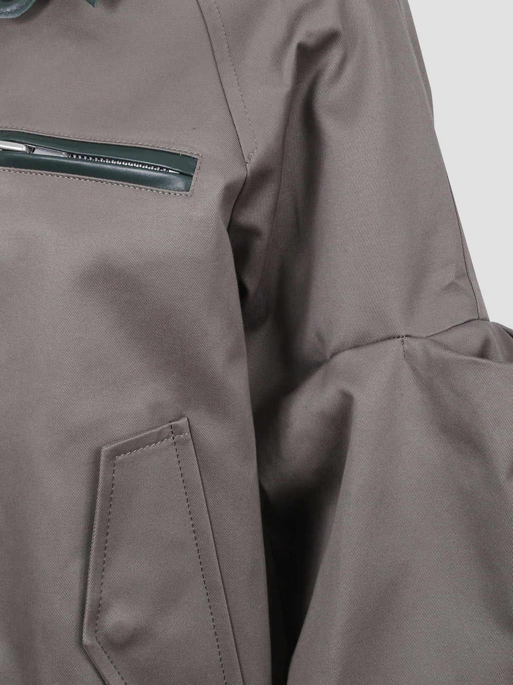 Cotton chino blouson