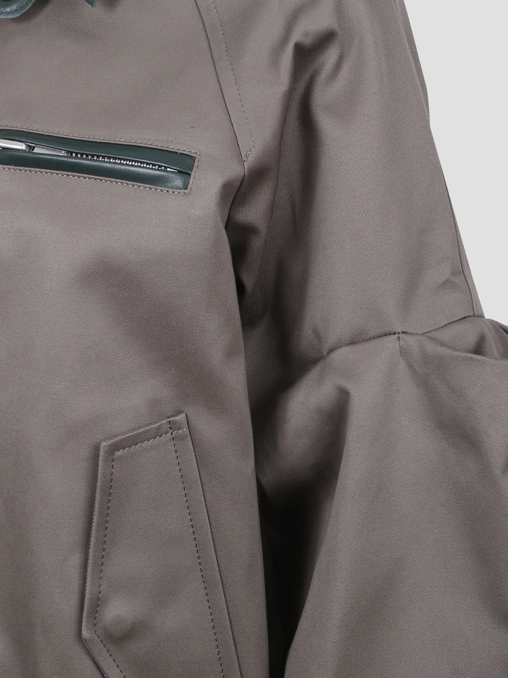 Cotton chino blouson