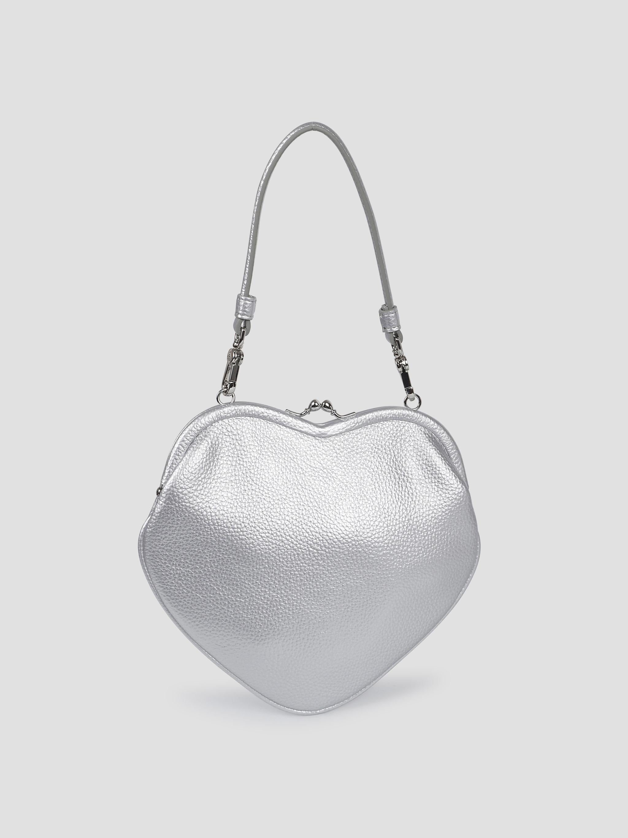 Belle heart frame purse