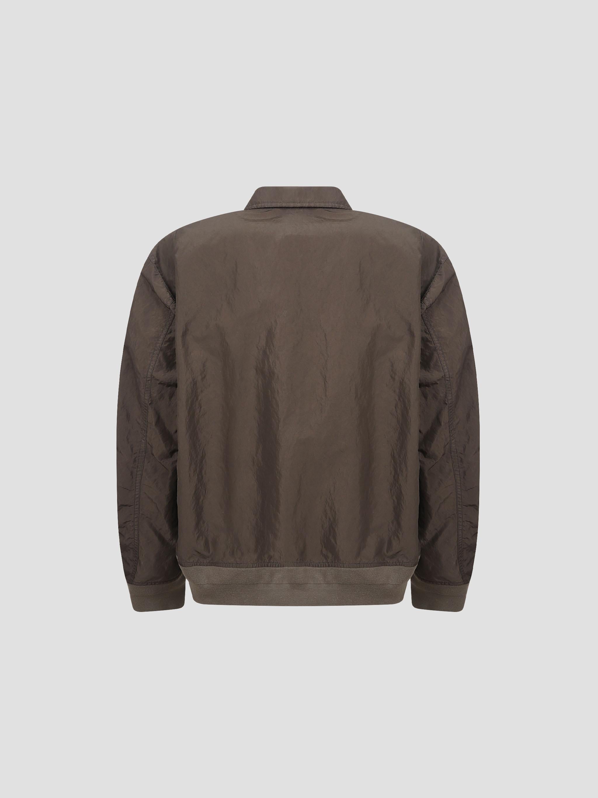 Treated nylon twill blouson