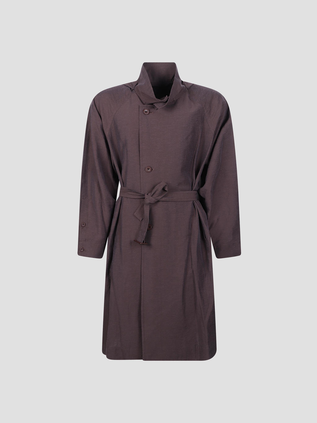 Opacity hooded coat