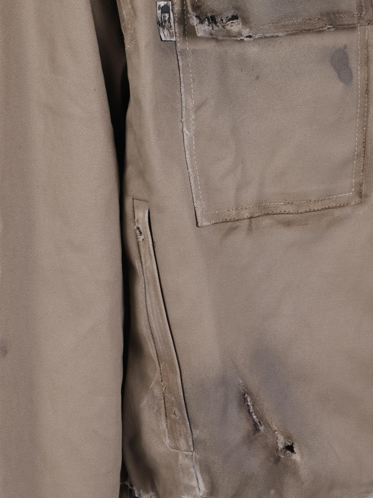 Barrau hand-distressed jacket