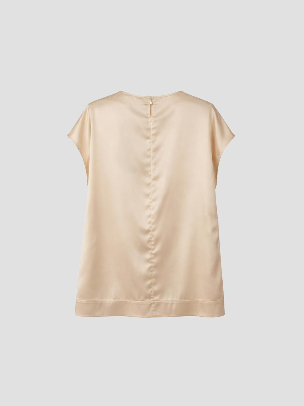 Poppy motif smock top