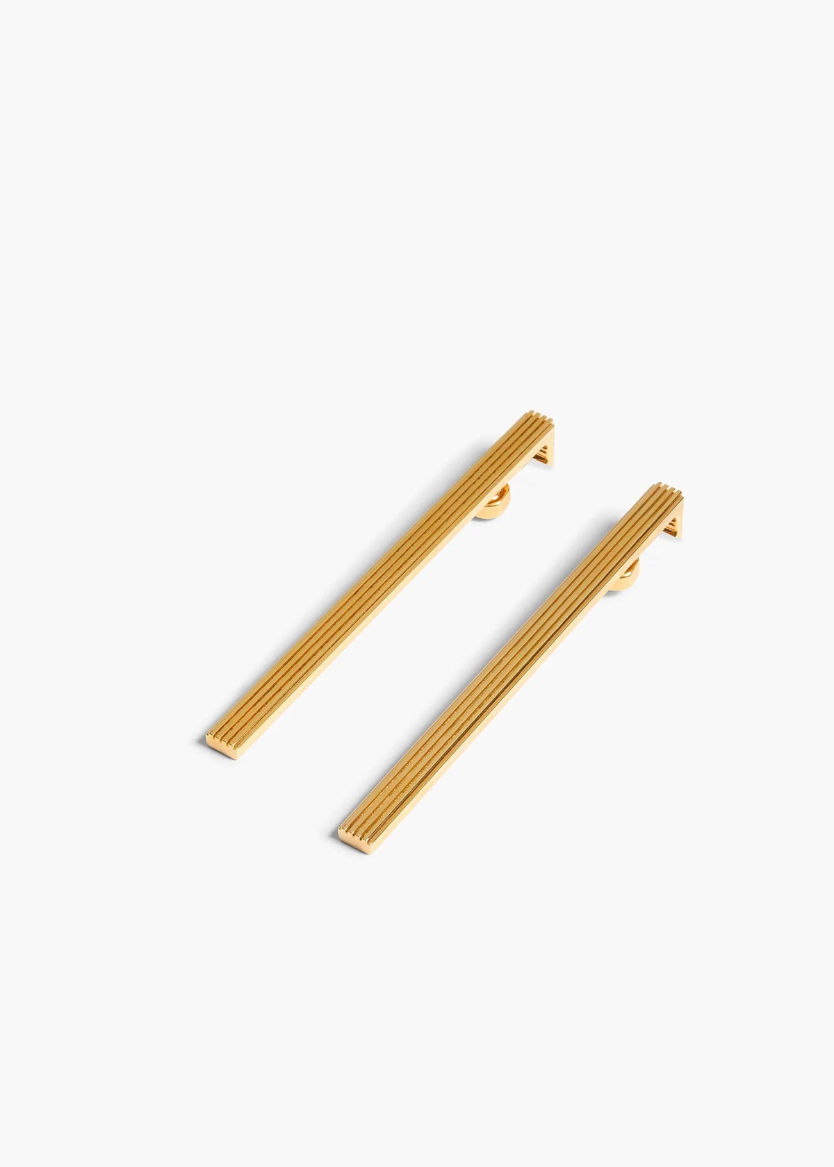 Empire long earrings - gold