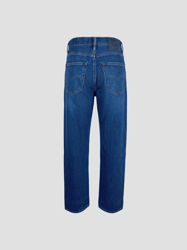 Blue tab marker loose jeans flyer