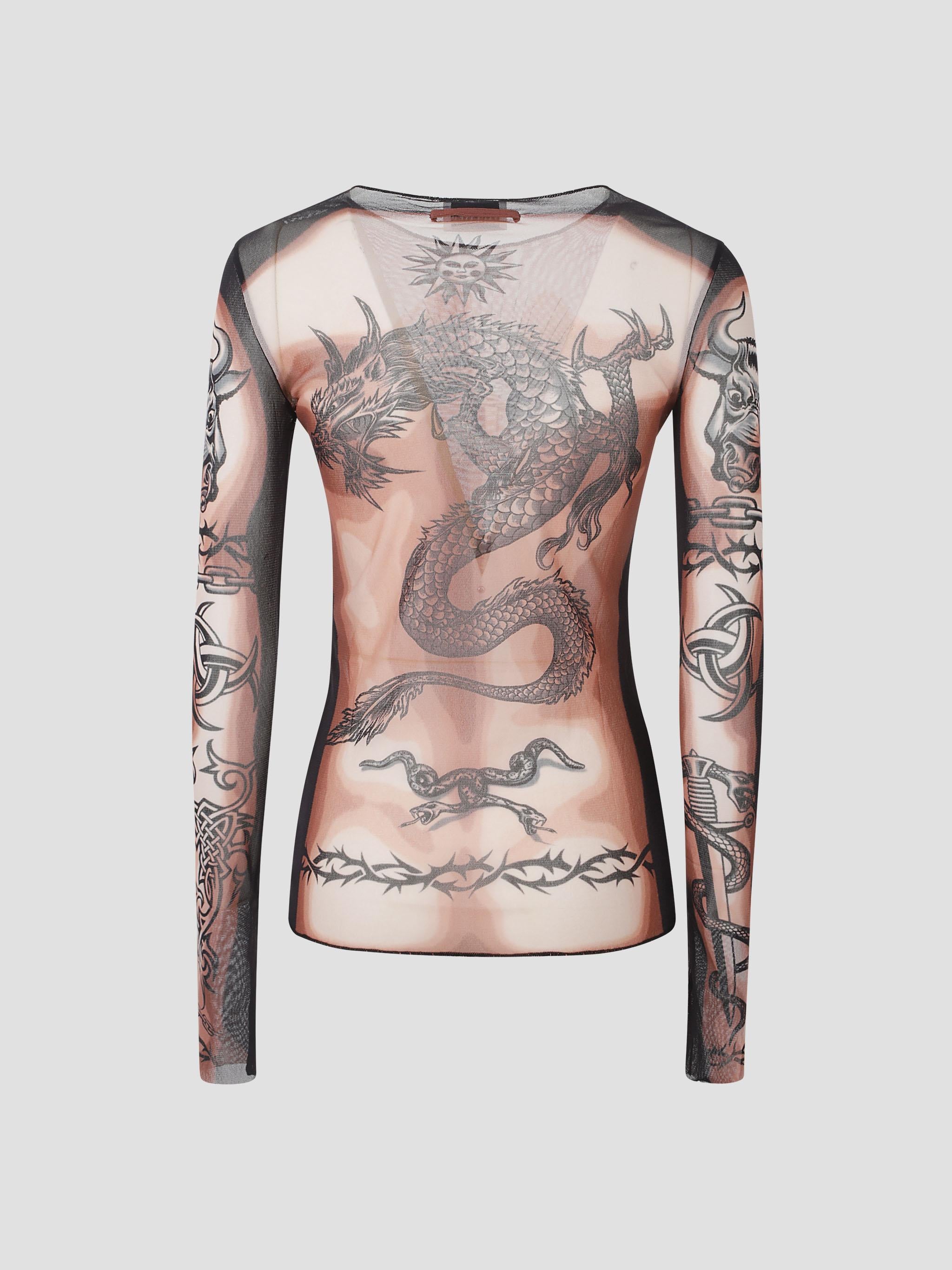 Re-edition the safe sex tattoo top