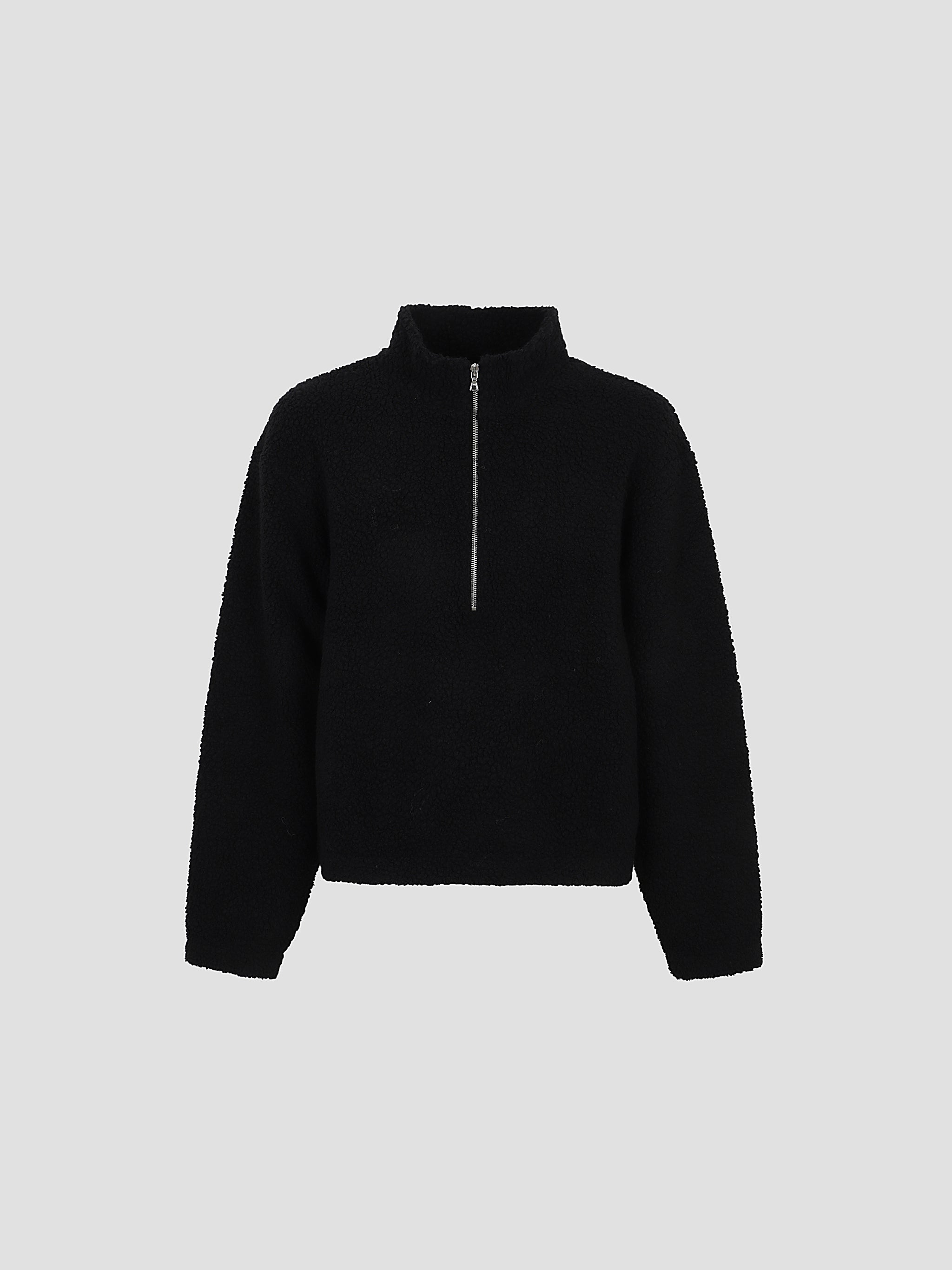 Common half zip sweater