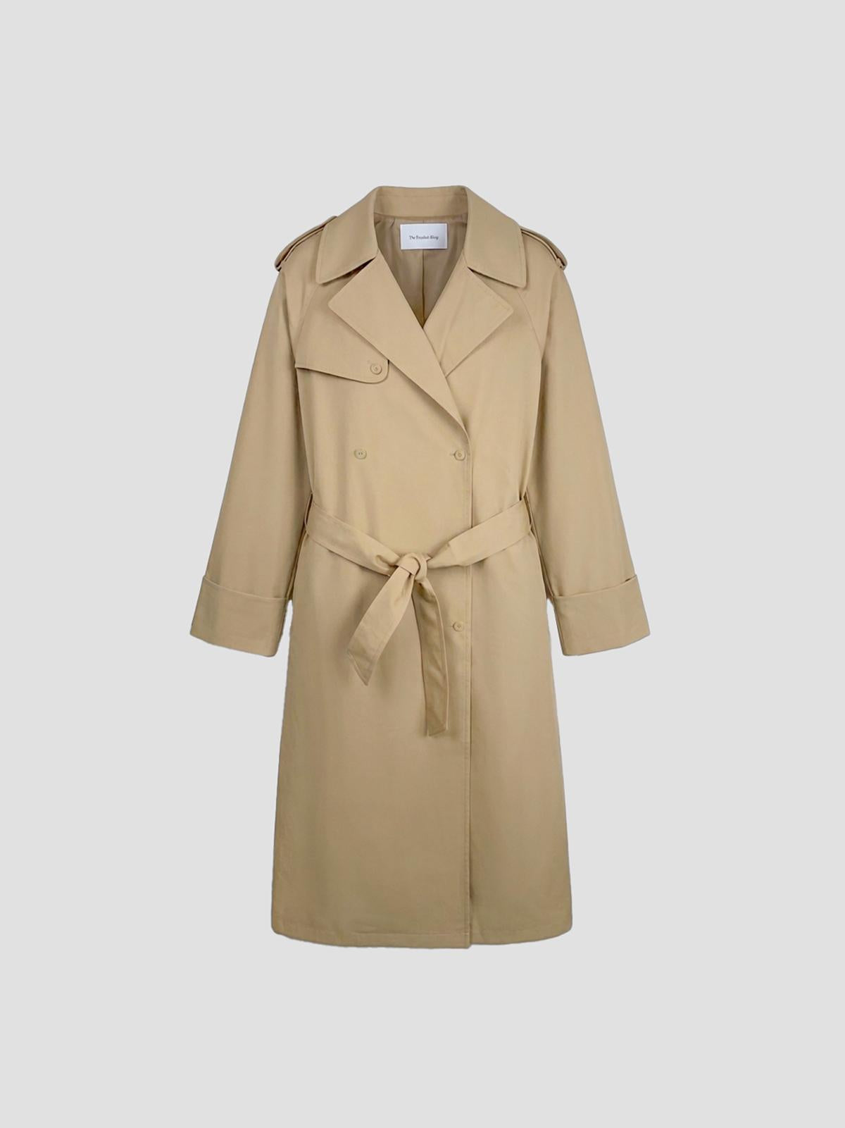 Riva cotton trench coat