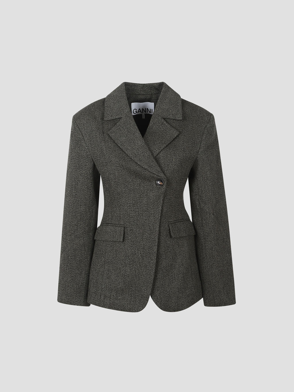 Mouline suiting blazer