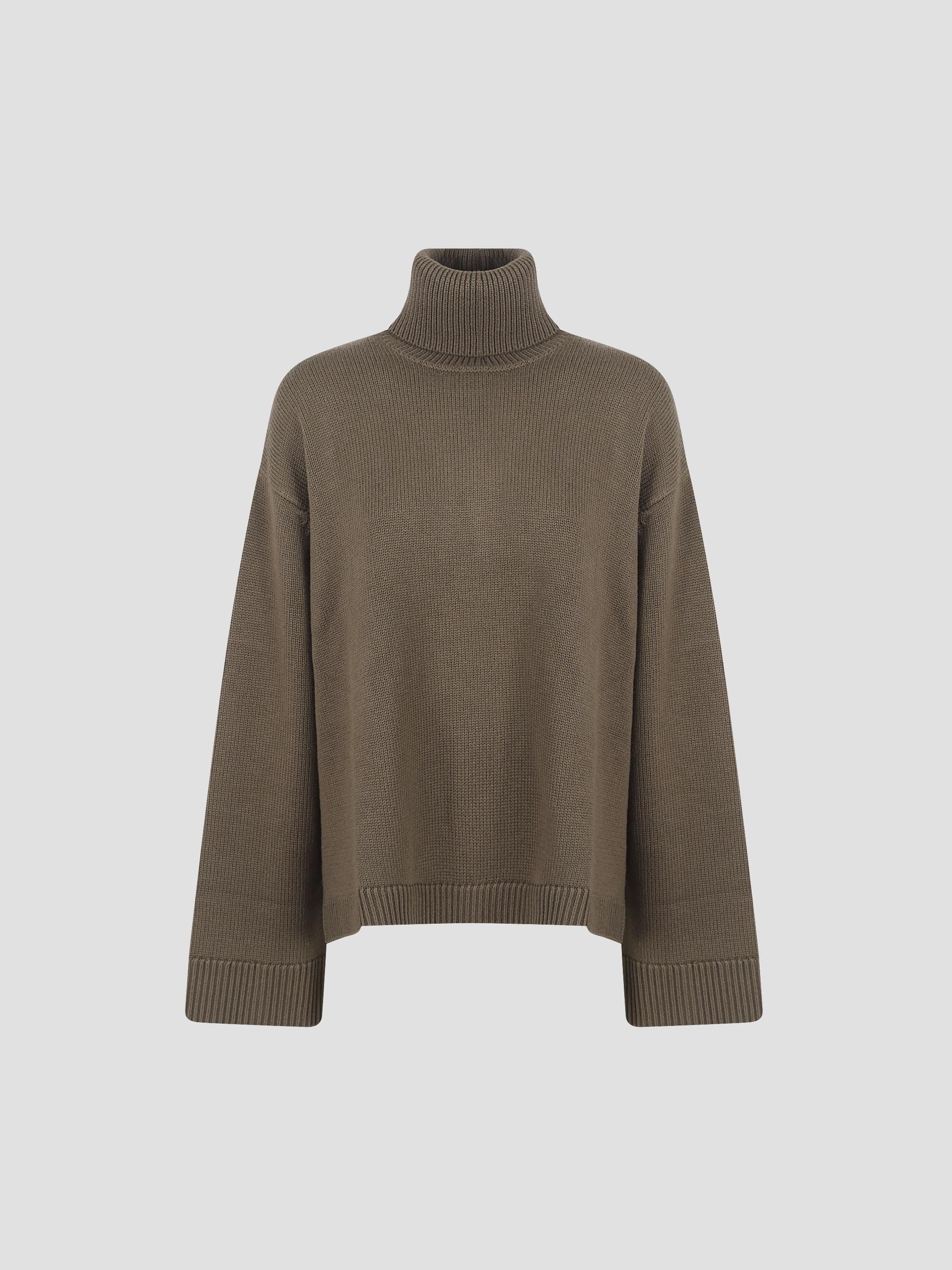 Rhea trapeze turtleneck