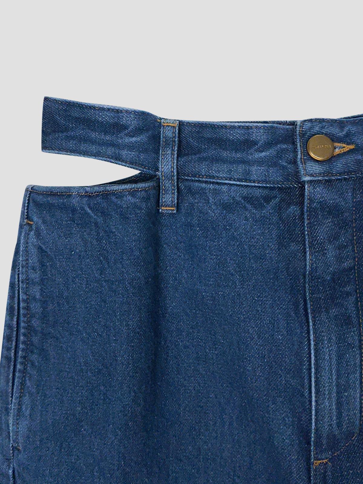 Denim trouser 140 aw 23 treated